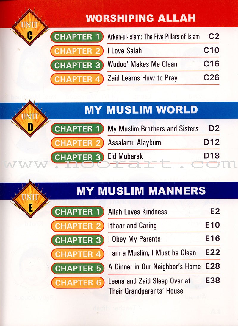 I Love Islam Textbook: Level 1 (International/Weekend Edition)