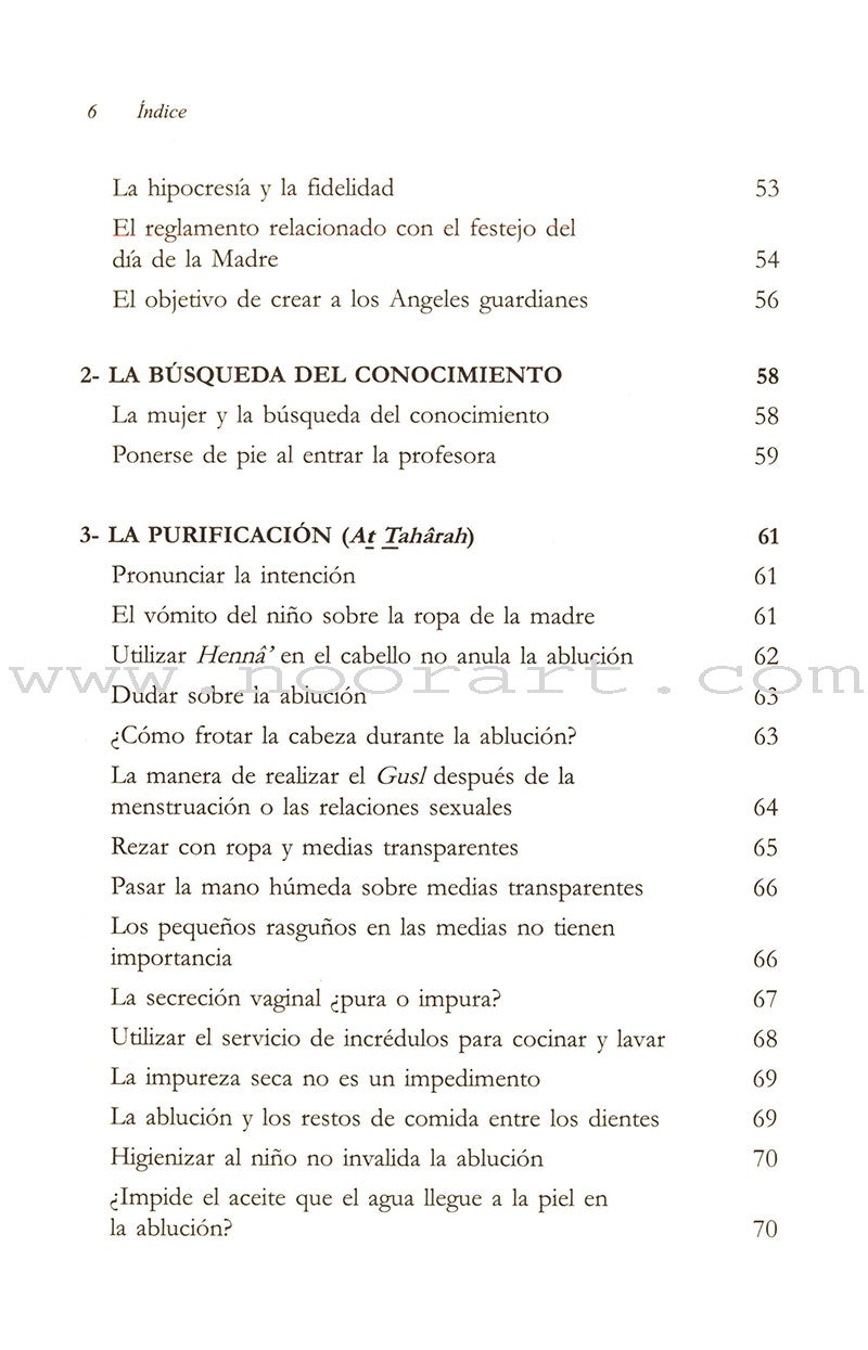 Respuestas de La Jurisprudencia Islamica Para La Mujer -Fatawa :Essential Rulings for Every Muslim Woman