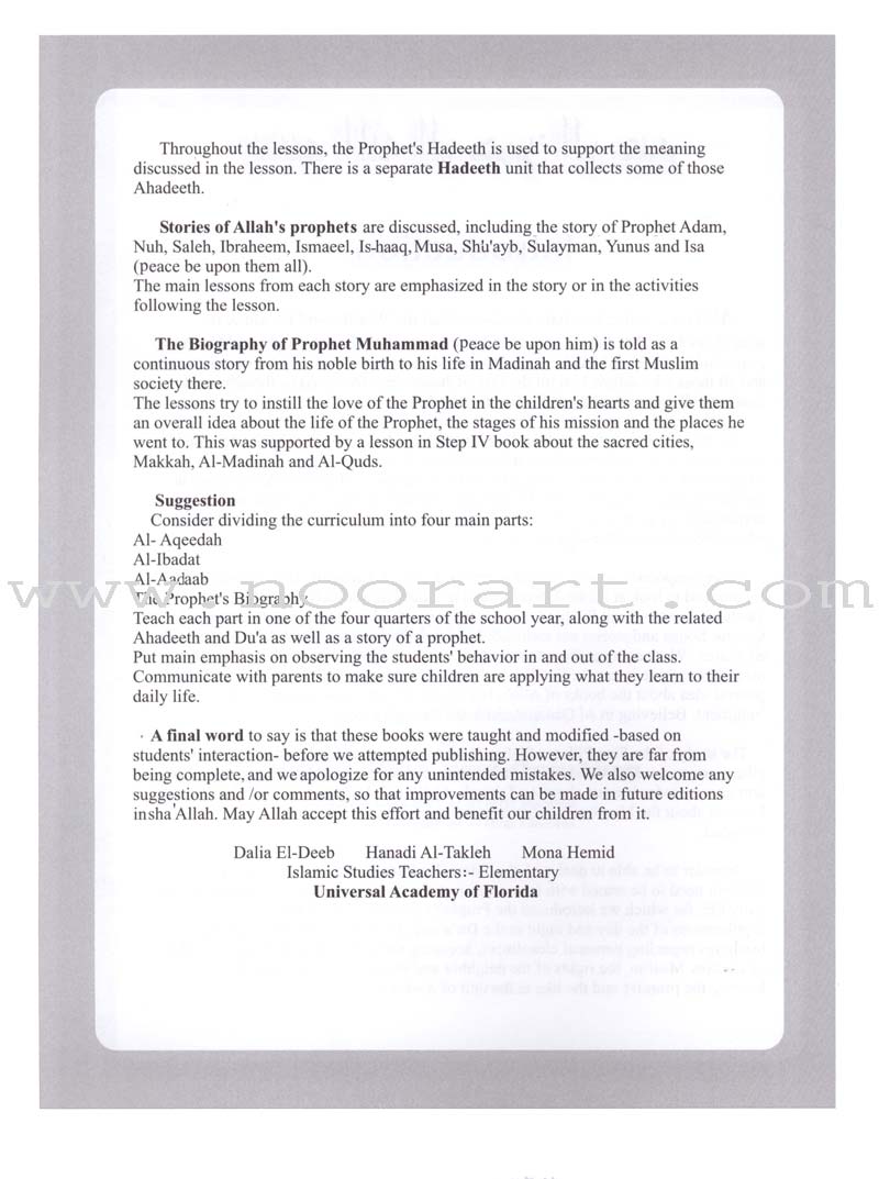 Islamic Education - The Right Path: Level 4