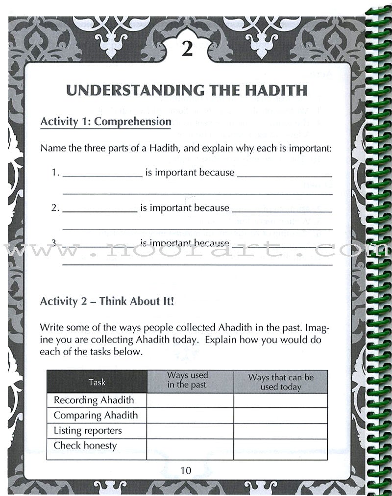 Sirah of Our Prophet Workbook Level 4