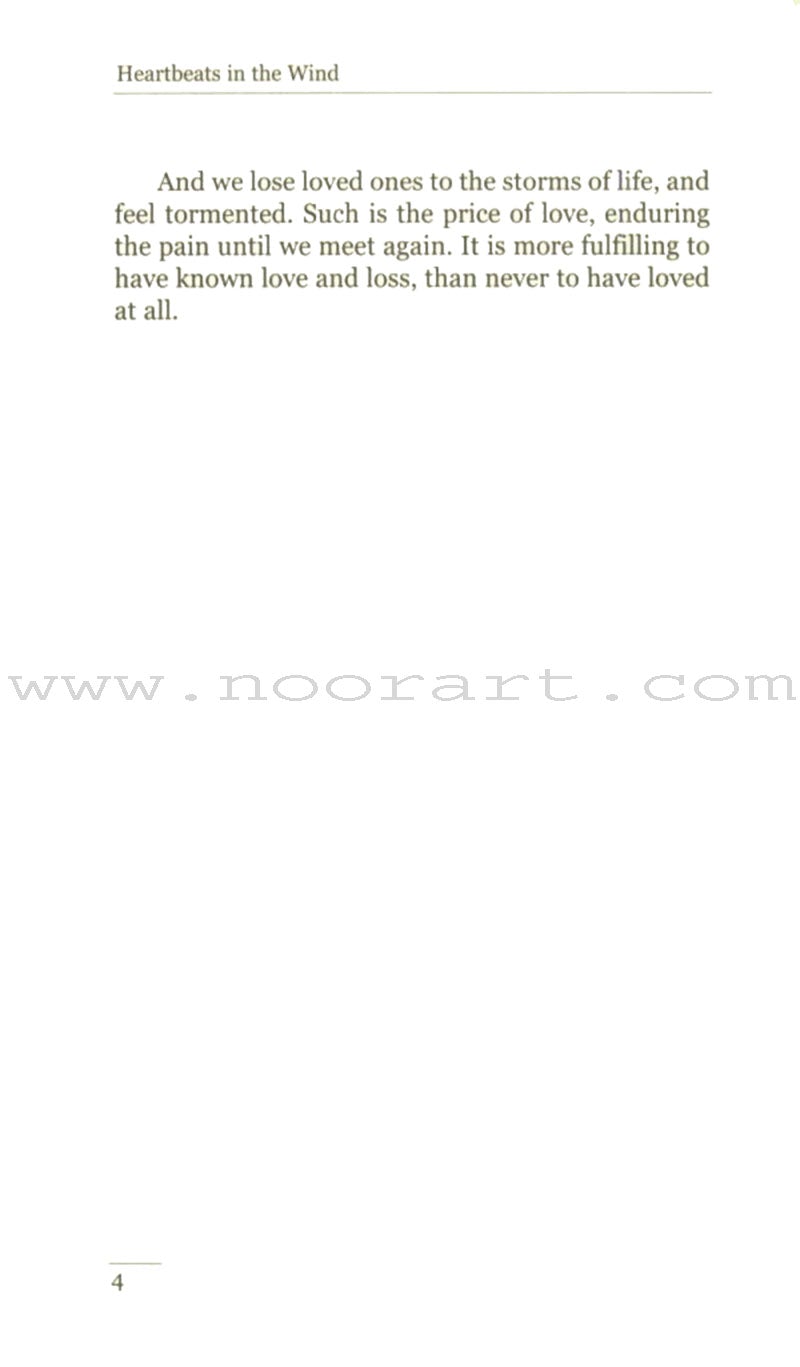 Heartbeats in the Wind: Reflections of an Arab Woman