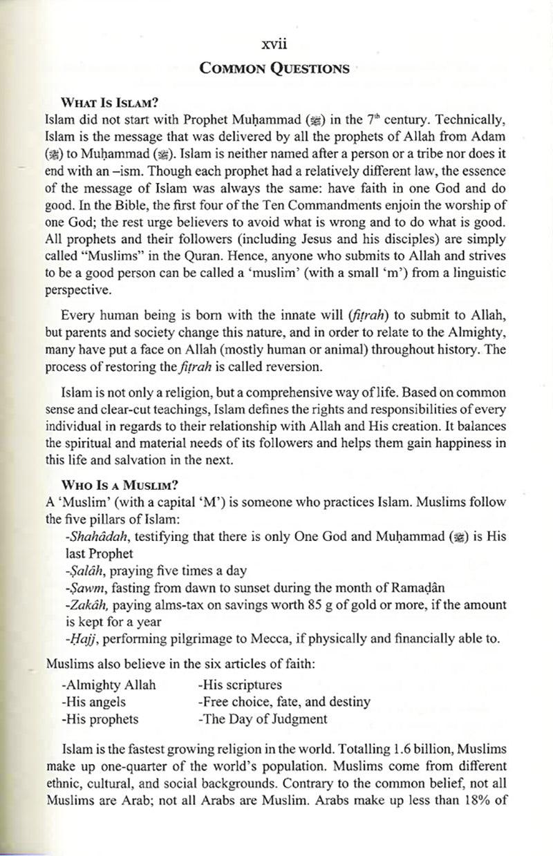 The Clear Quran with Arabic Text - Leather ( 5.8" x 8.8") |Parallel Edition