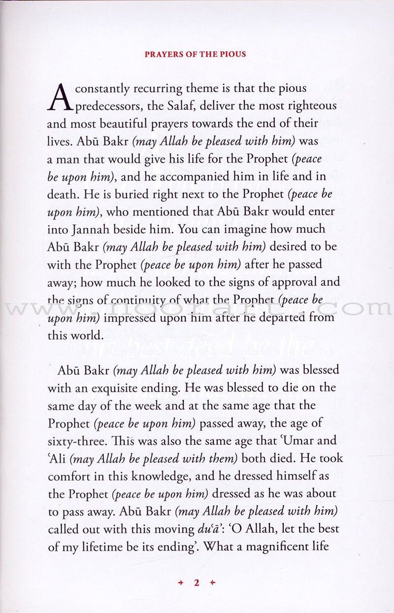 Prayers of the Pious