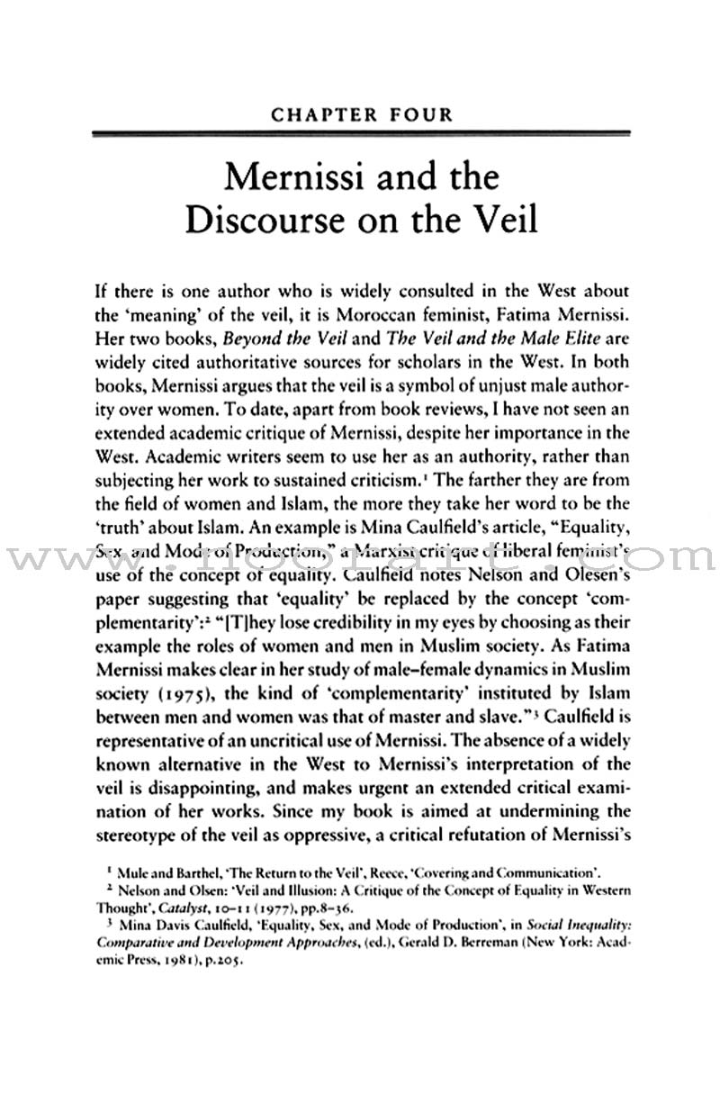 Rethinking Muslim Women And the Veil