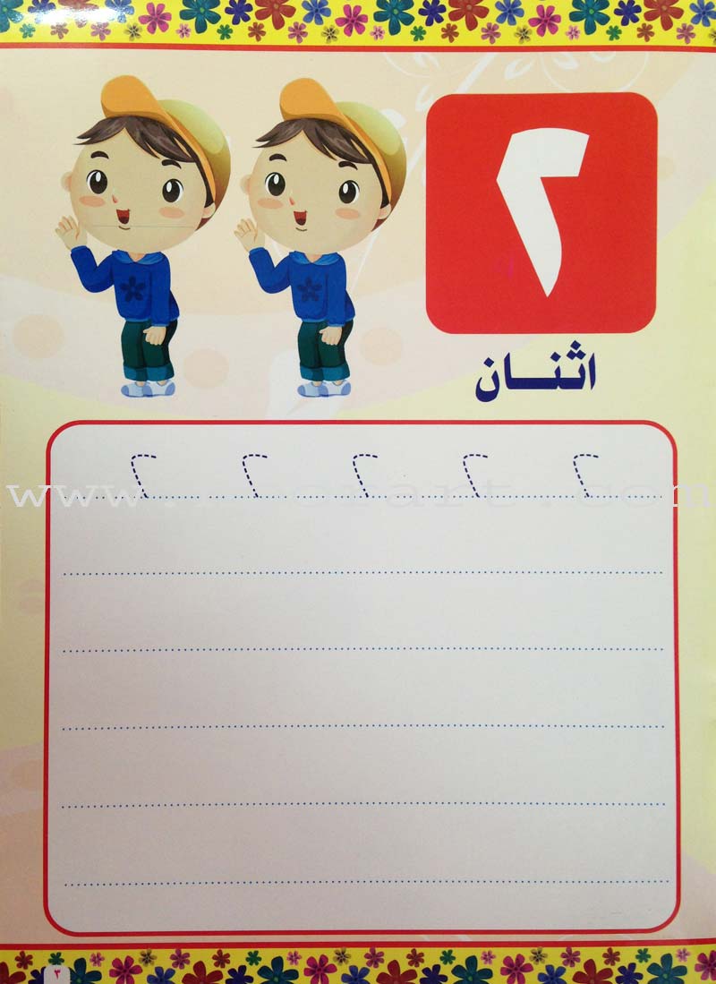 Write and Erase the Numbers (1-10): KG اكتب وامسح الأعداد