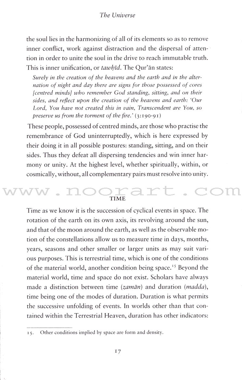 Man & the Universe: An Islamic Perspective