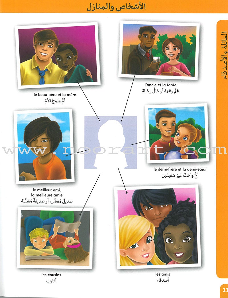 Oxford Children's Visual Dictionary French - Arabic قاموس اكسفورد البصري للاطفال