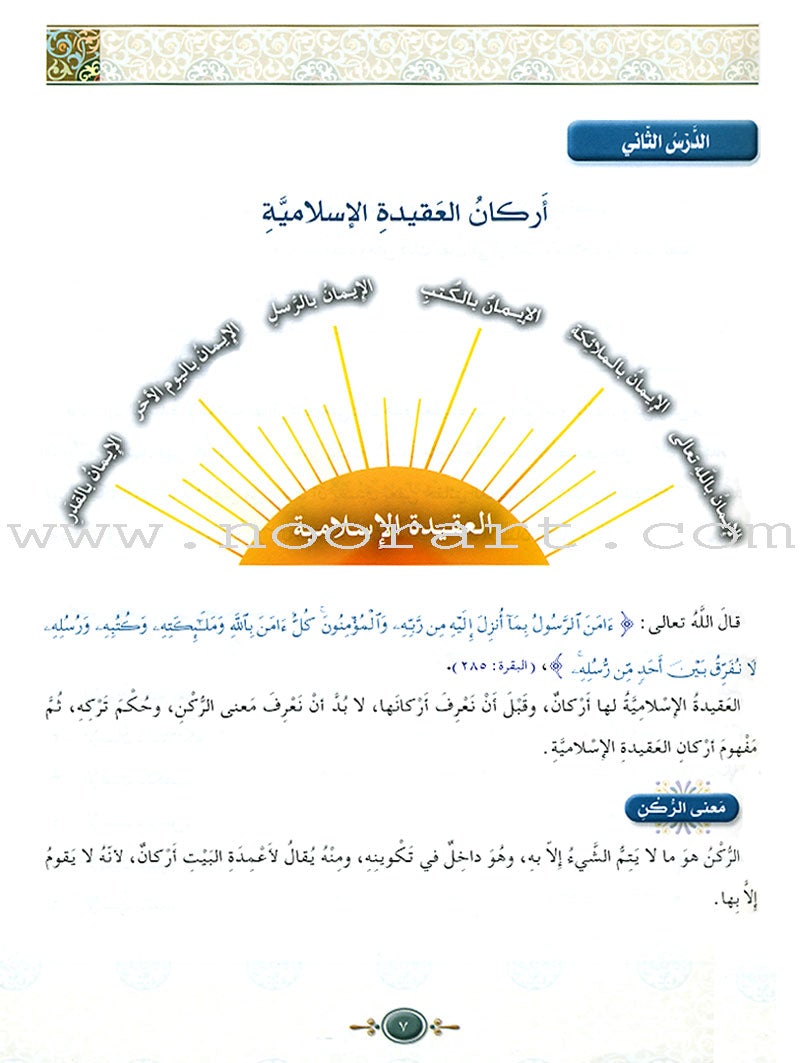 Islamic Knowledge Series - Islamic Belief: Book 11 سلسلة العلوم الإسلامية العقيدة الإسلامية