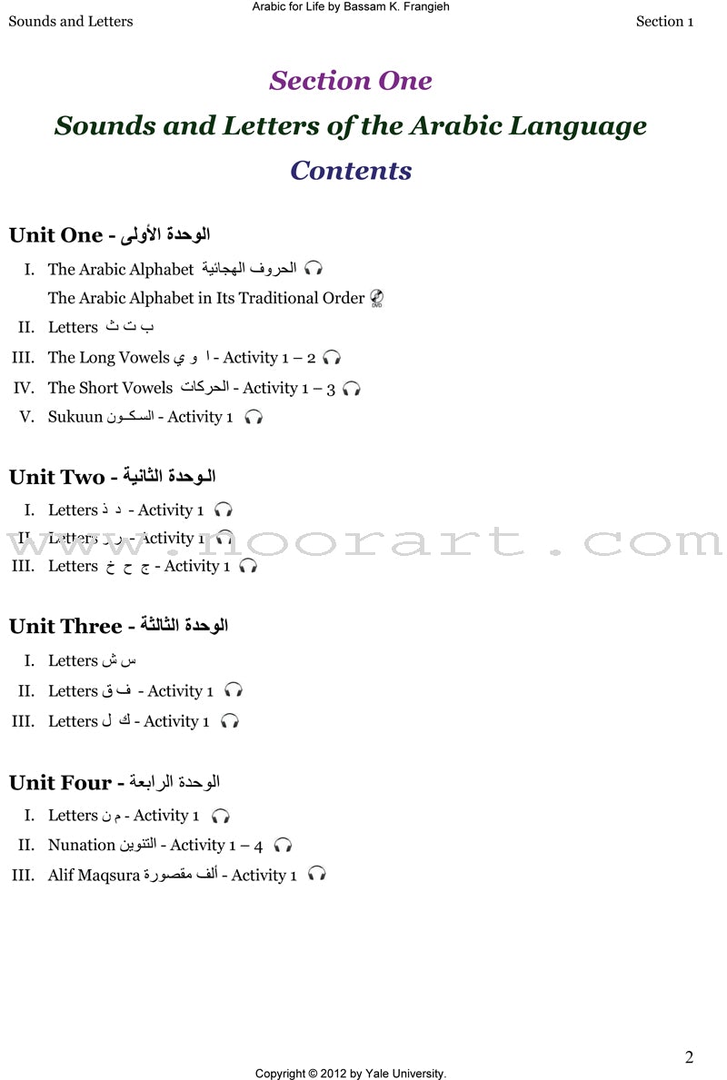 Arabic for Life-A Textbook for Beginning Arabic (With Online Media)