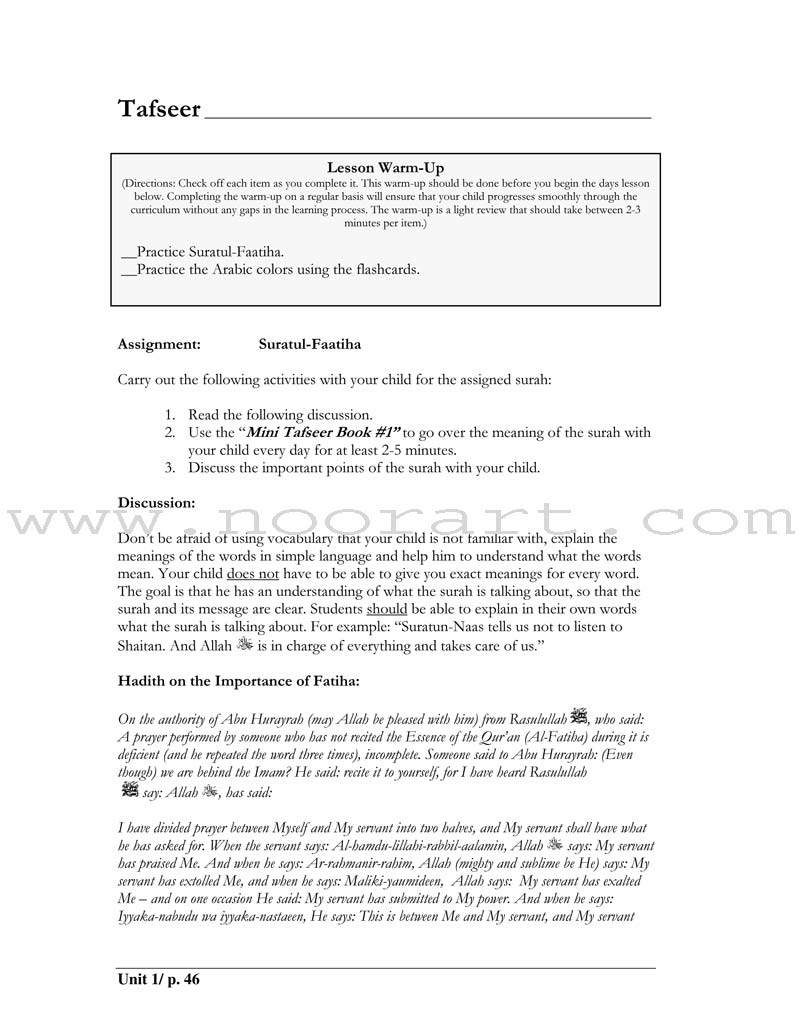 Lesson Manuals: Level ALP Part 2 (Unit 6-10)