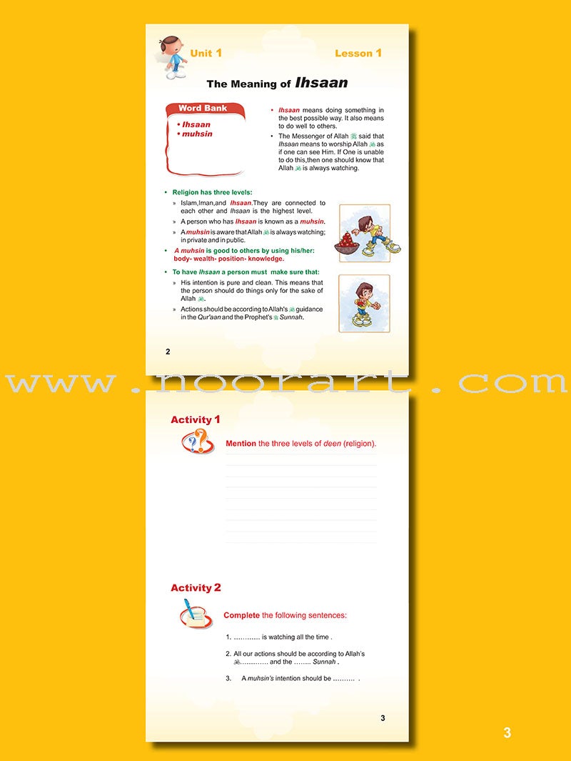 ICO Islamic Studies Teacher's Manual: Grade 3 (Light Edition)