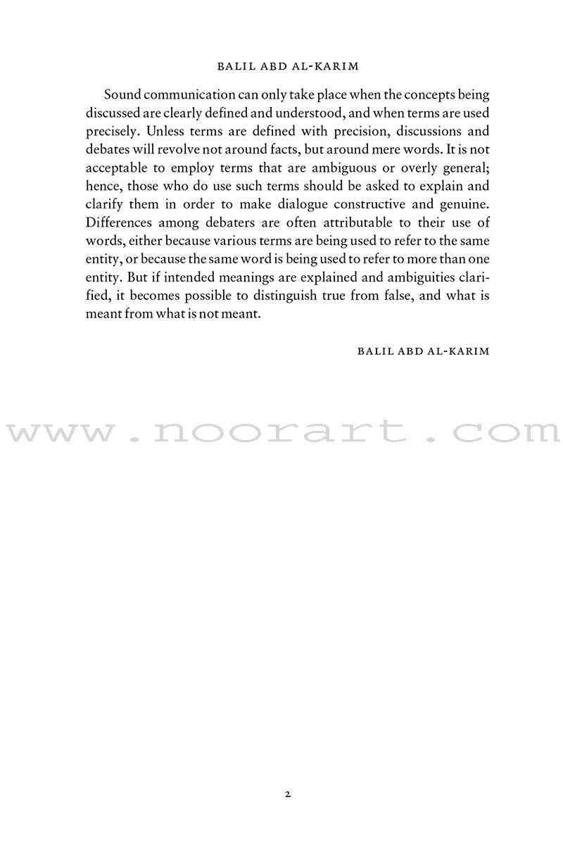 Qur'anic Terminology: A Linguistic and Semantic Analysis