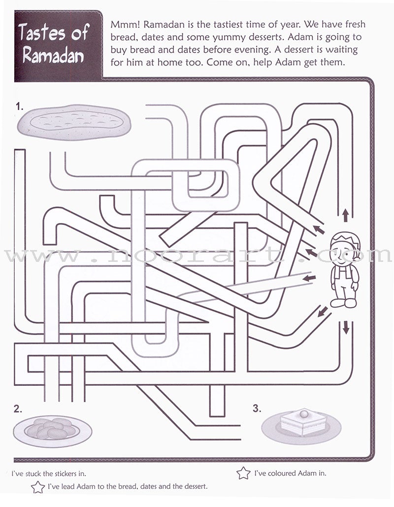 Ramadan and Fasting Activity Book