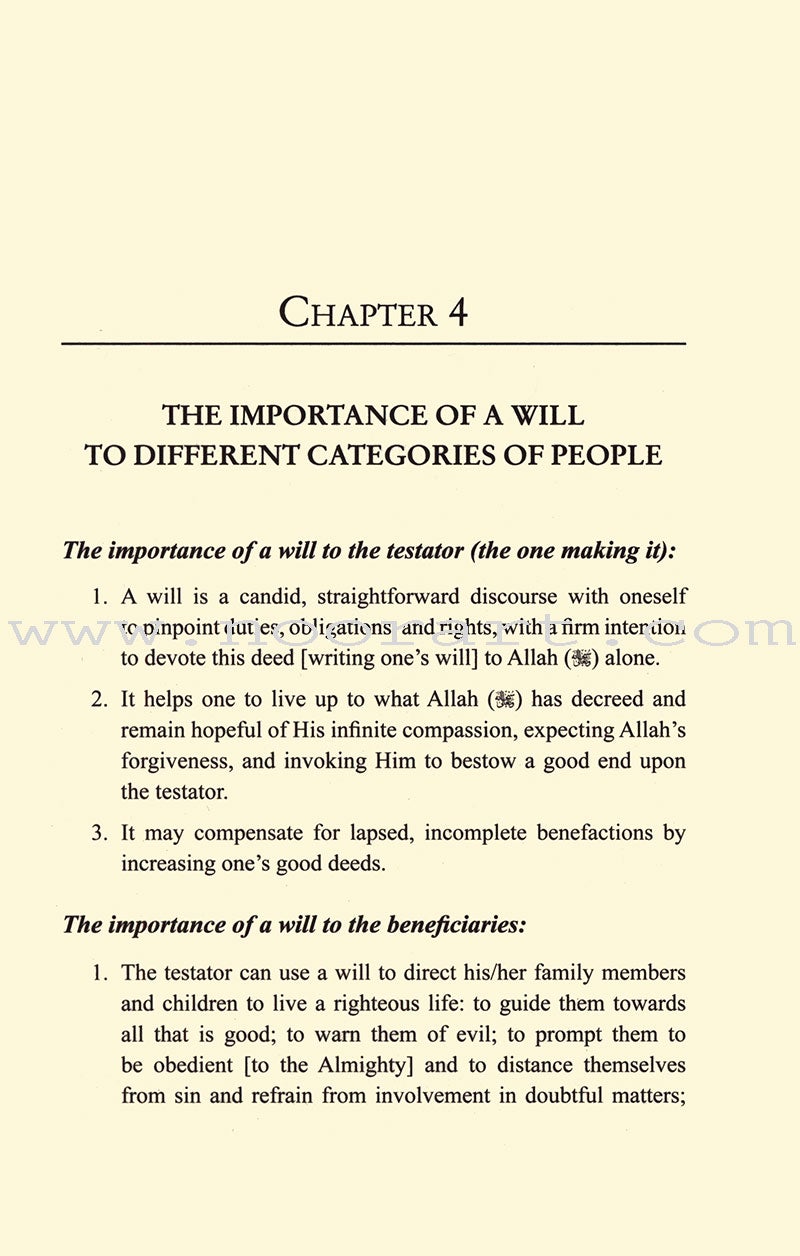 Read, Then Write your Will