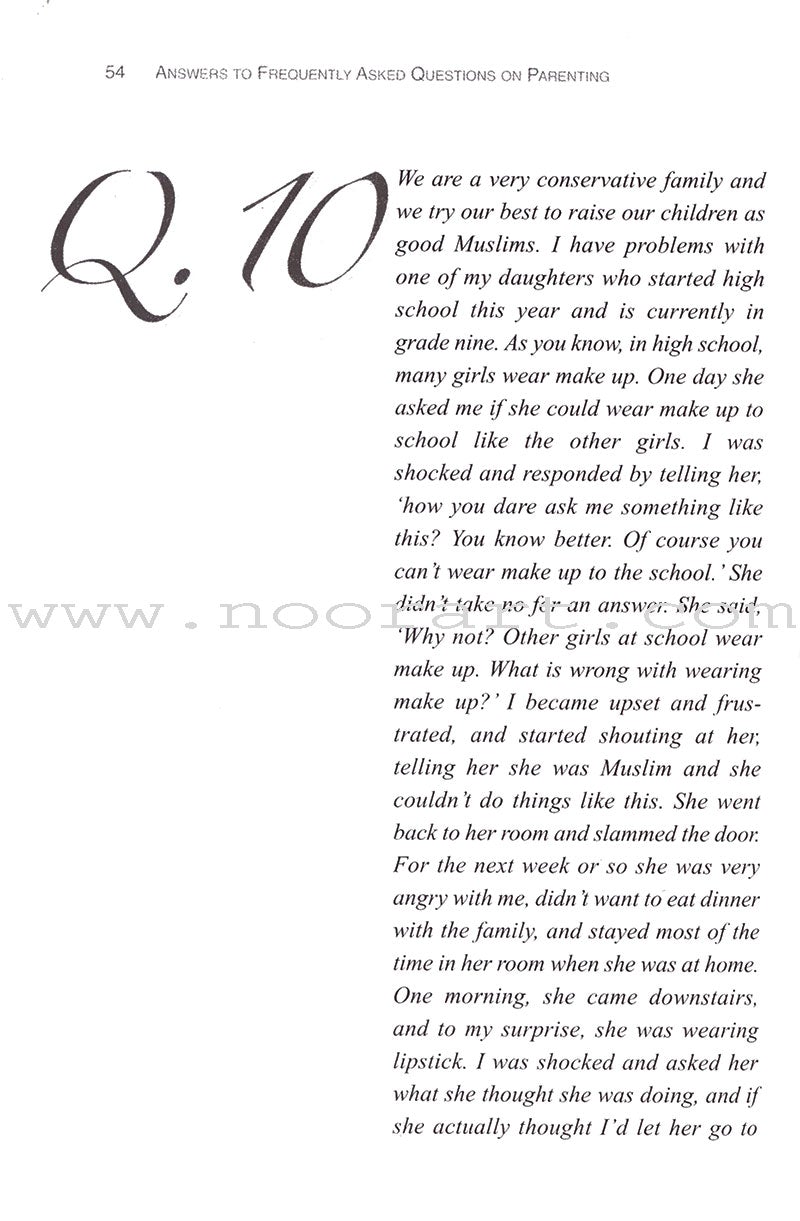 Answers to Frequently Asked Questions on Parenting: Part 3