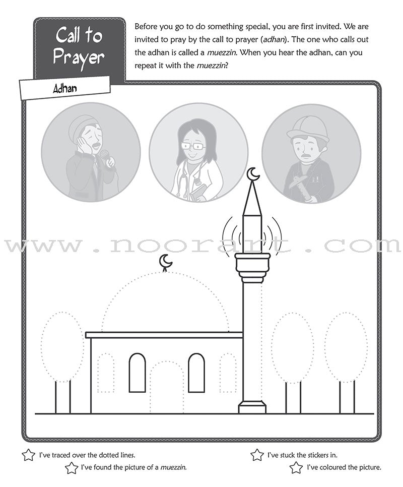All About Prayer (Salah) Activity Book