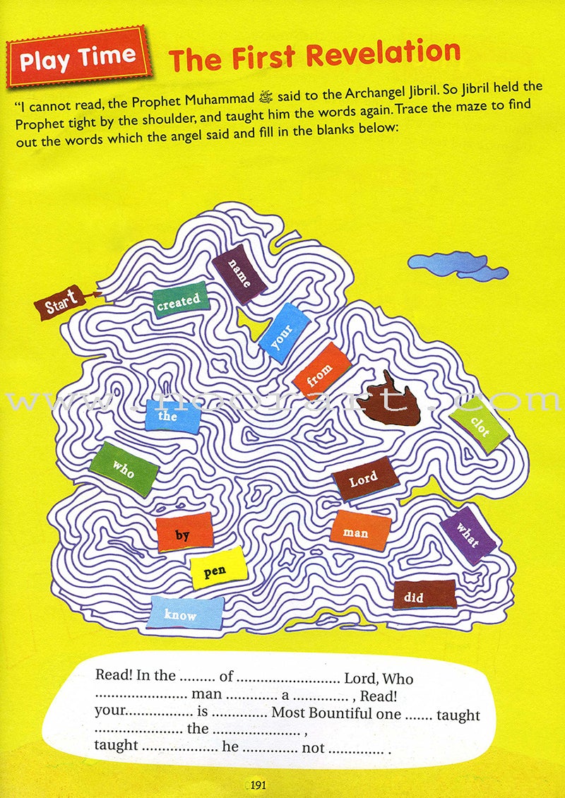Stories from the Qur'an Big Coloring Book (Colored Book)