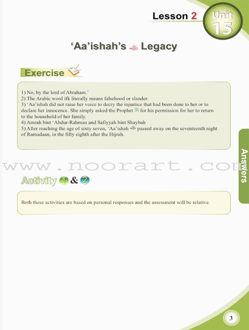 ICO Islamic Studies Teacher's Manual: Grade 8, Part 2