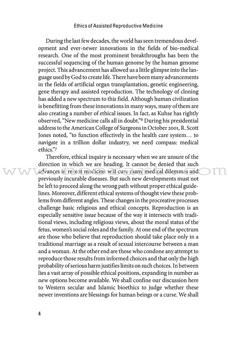 Ethics of Assisted Reproductive Medicine: A Comparative Study of Western Secular and Islamic Bioethcs