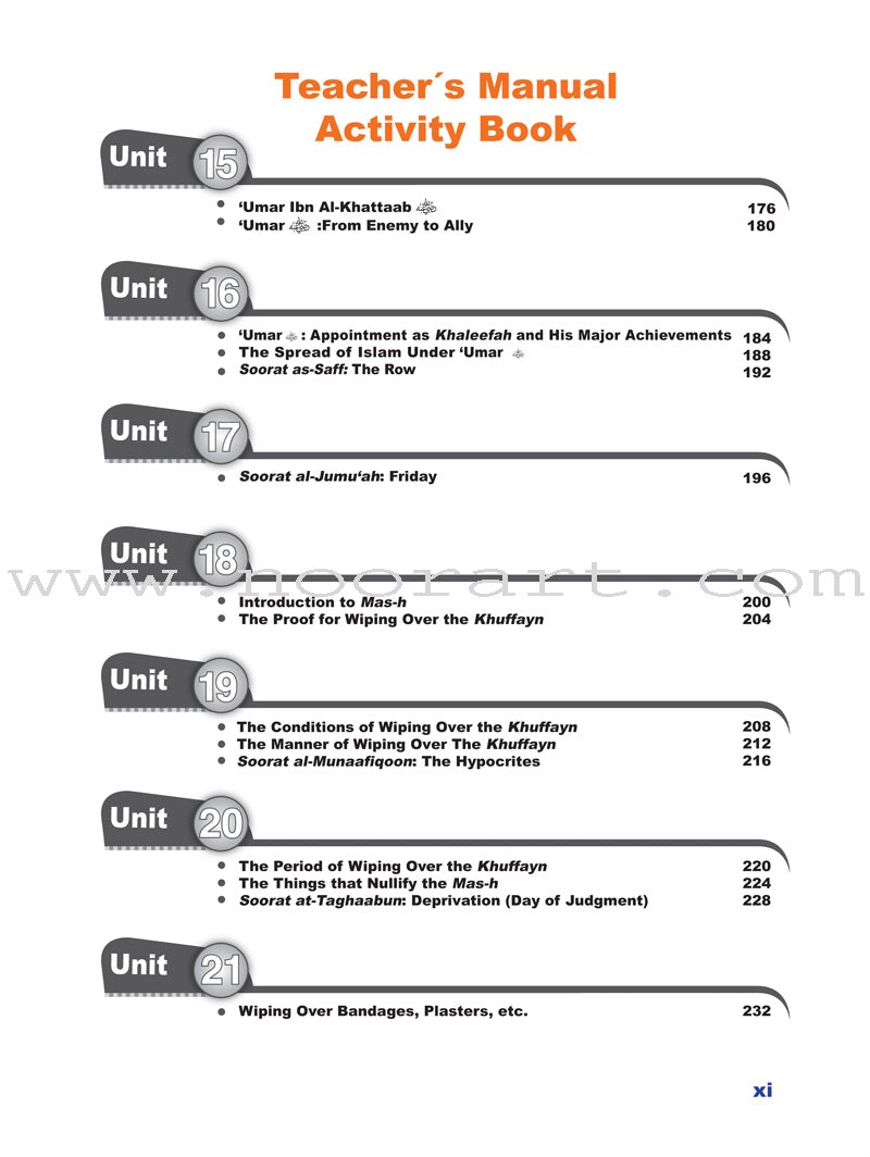 ICO Islamic Studies Teacher's Manual: Grade 5, Part 2