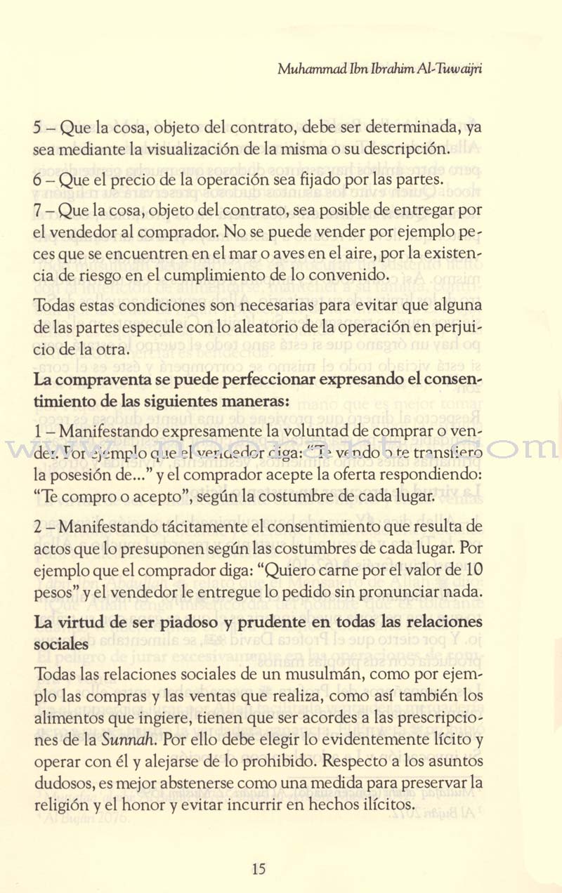 Relaciones Juridicas-Jurisprudencia Islamica Tomo II مختصر الفقه الاسلامي - كتاب المعاملات