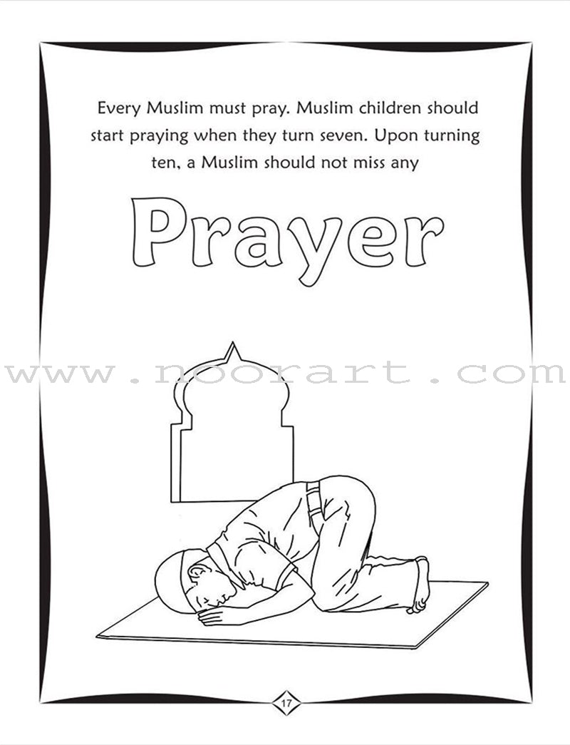 Colour & Learn About the Five Pillars of Islam