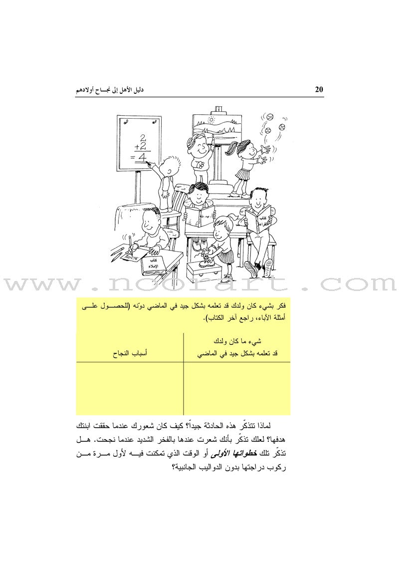 Parent's Guide to the Success of Their Children دليل الأهل إلى نجاح أولادهم