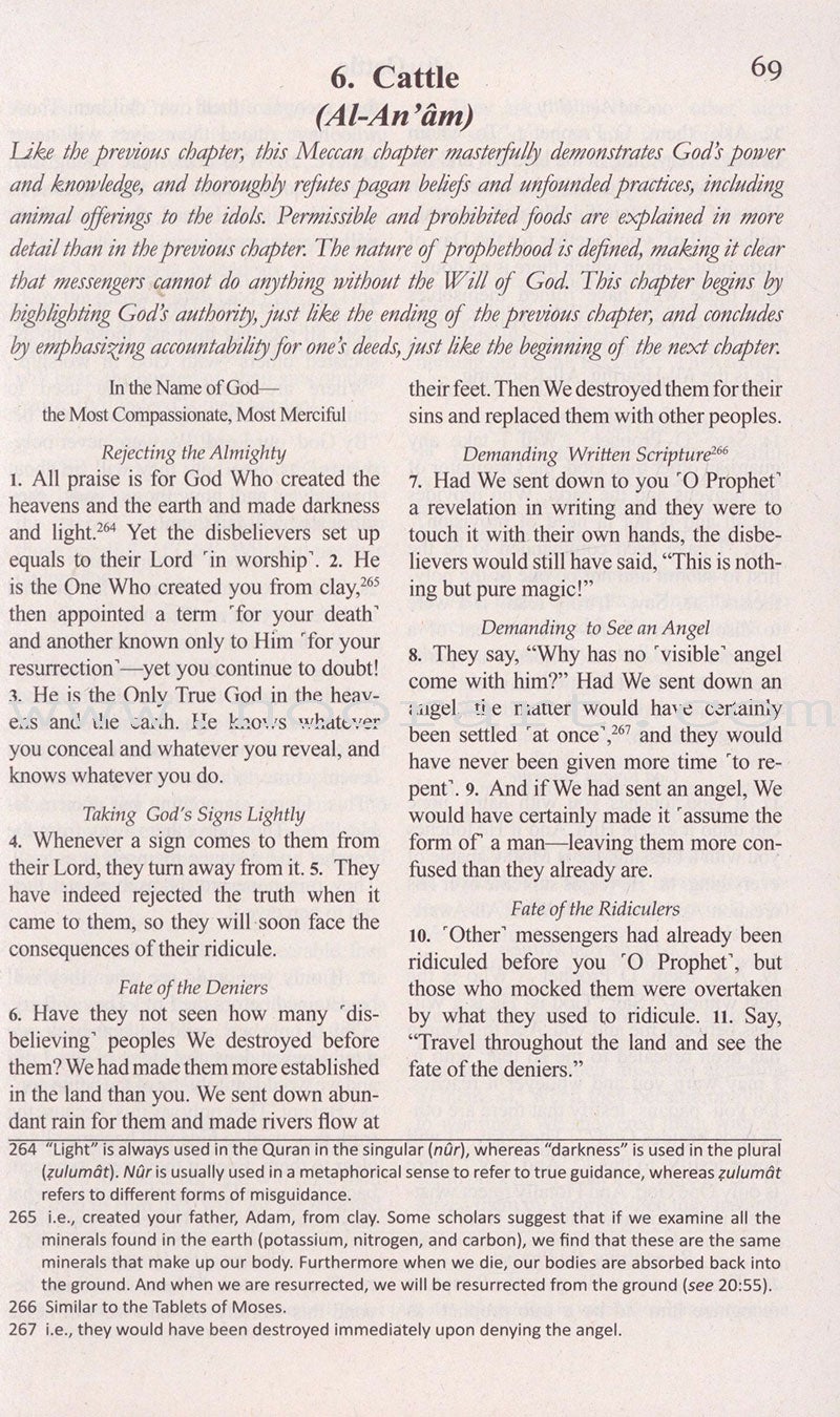 The Clear Quran with Thematic English Translation- Paperback (8.4" x 5.8")