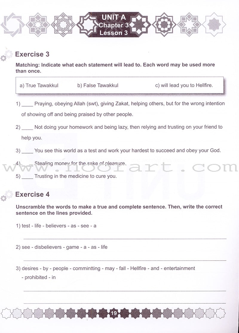 I Love Islam Workbook: Level 6 (International/Weekend Edition)