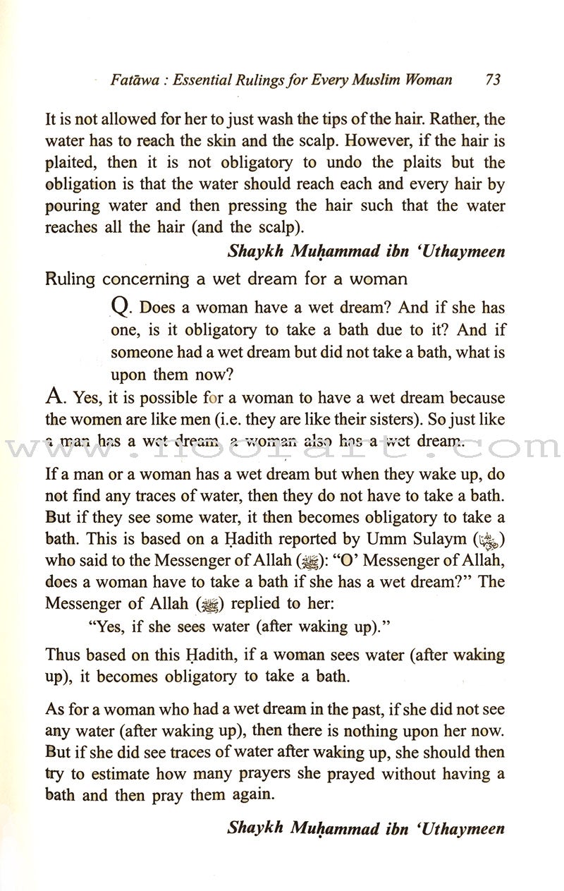 Fatâwa Essential Rulings for Every Muslim Woman