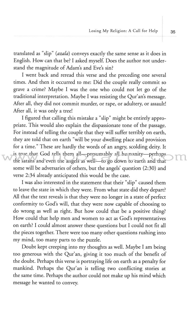 Losing My Religion: A Call for Help