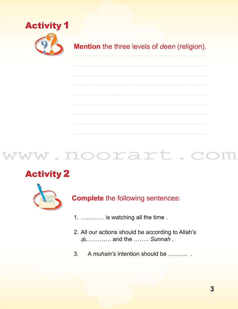 ICO Islamic Studies Textbook: Grade 3 (Light Edition)