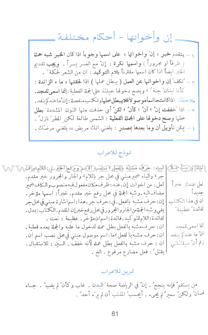 Students Guide to Dictation and the Case دليل الطلاب في الإعراب والإملاء