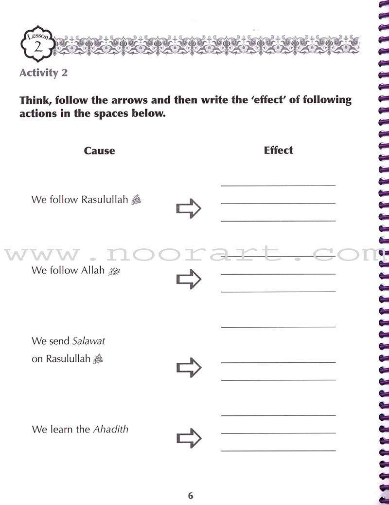 Sirah of Our Prophet Workbook: Level 2