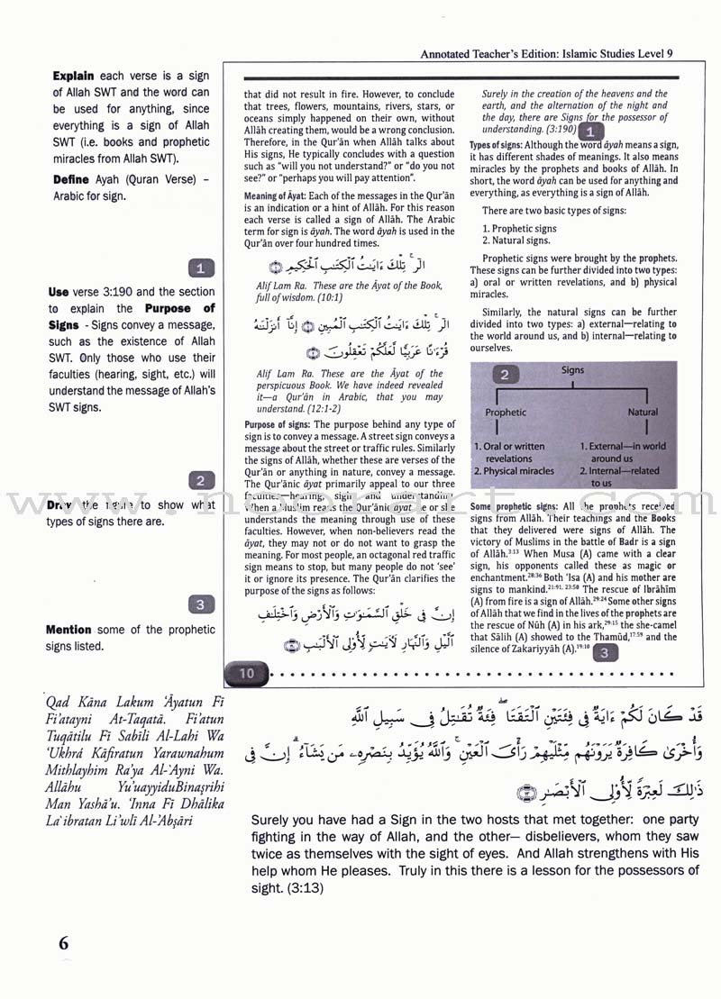 Weekend Learning Islamic Studies: Teacher Guide Level 9 (With USB)