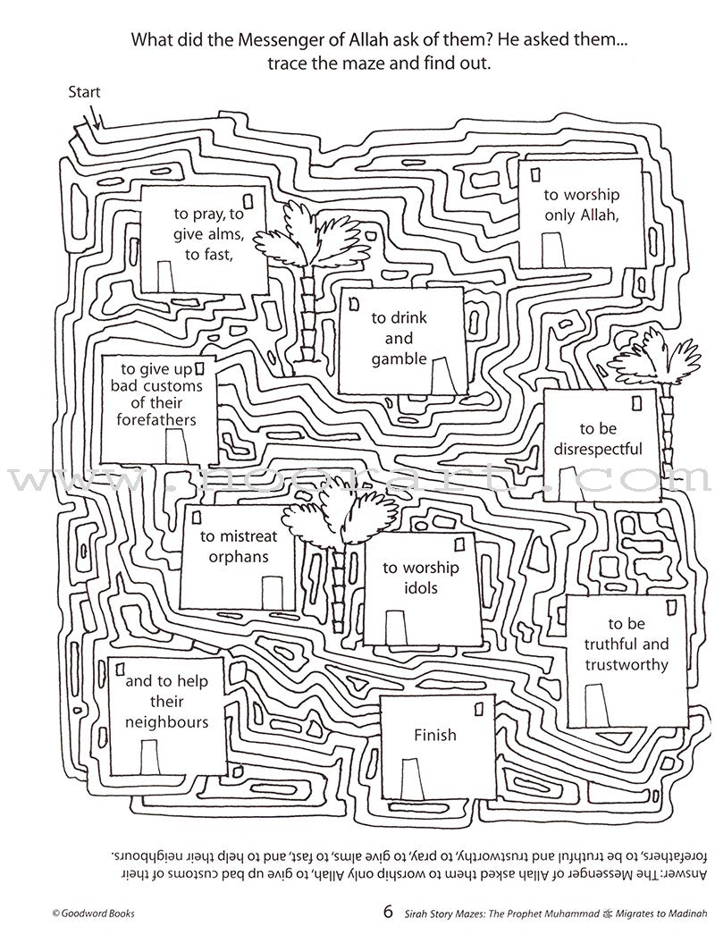 Quran and Sirah Story Mazes Gift Box (5 Books)