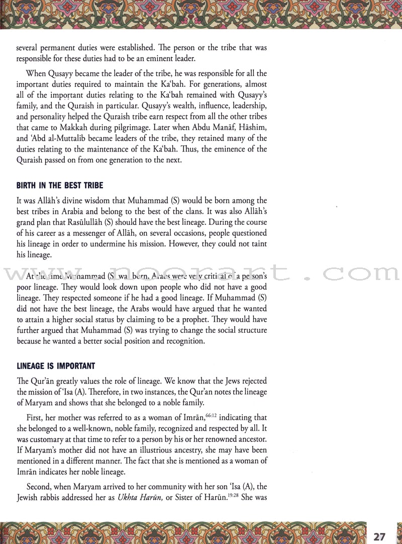 Life of Rasulullah (Makkah Period)