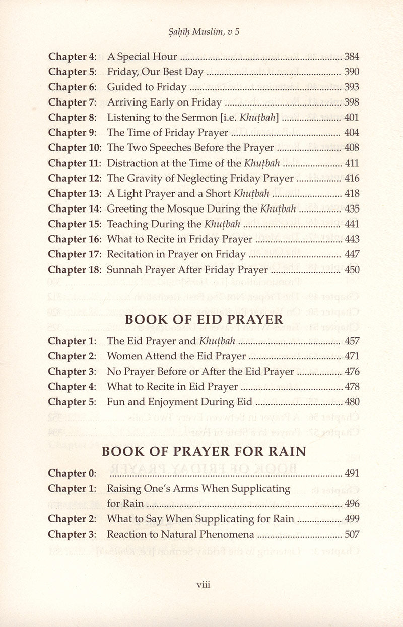 Sahih Muslim: Vol. 5 with the Full Commentary