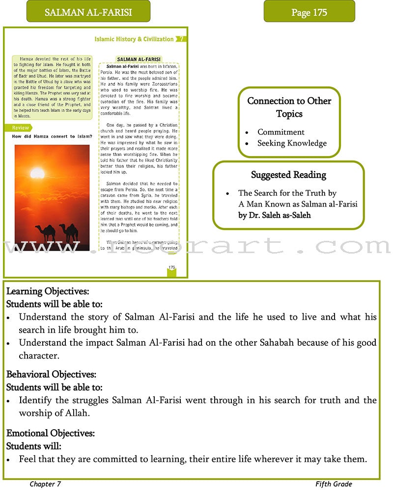 Learning and Living Islam Teacher's Edition: Level 5