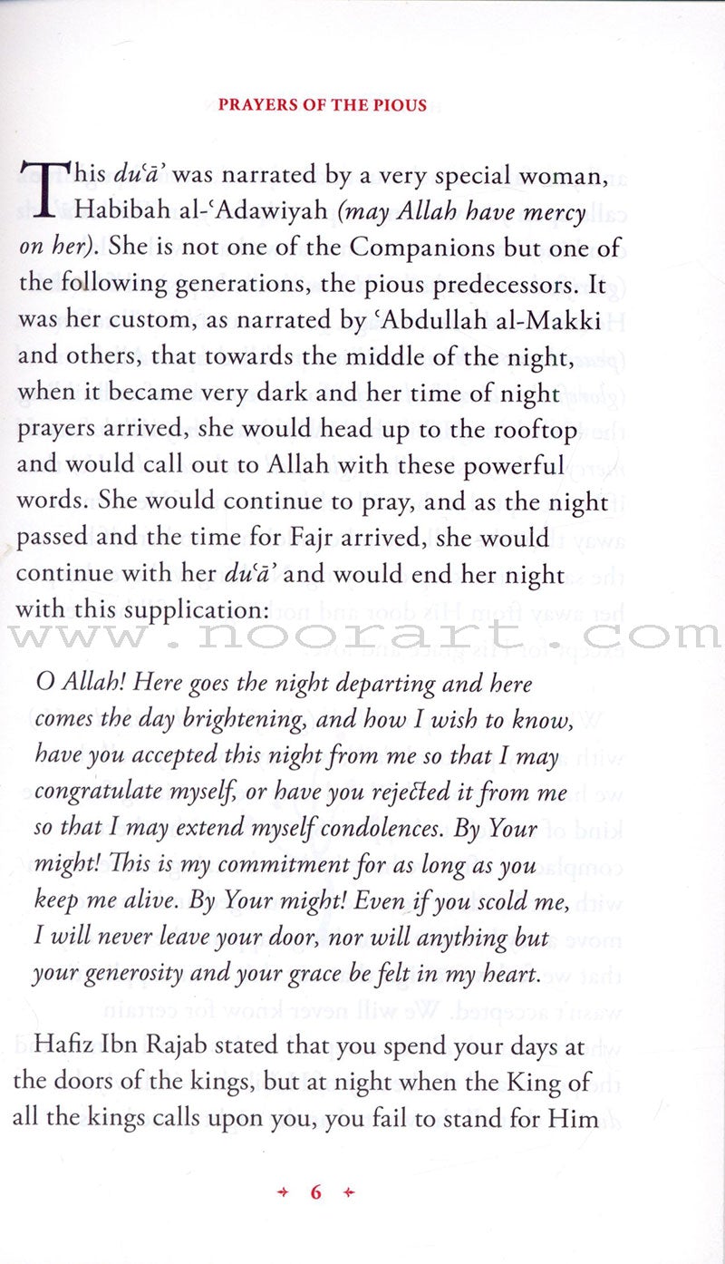 Prayers of the Pious