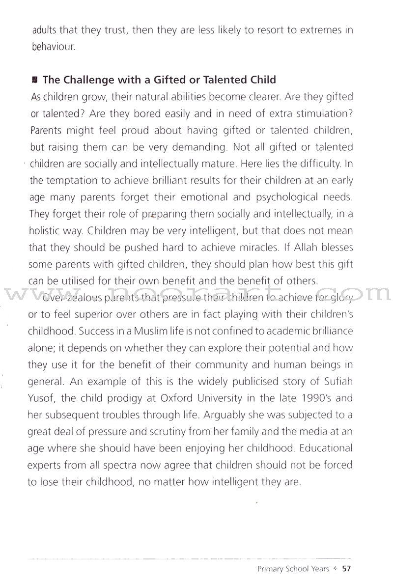 A Guide to Parenting in Islam: Cherishing Childhood