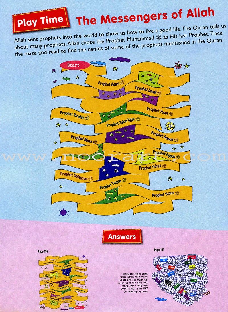 Stories from the Qur'an Big Coloring Book (Colored Book)
