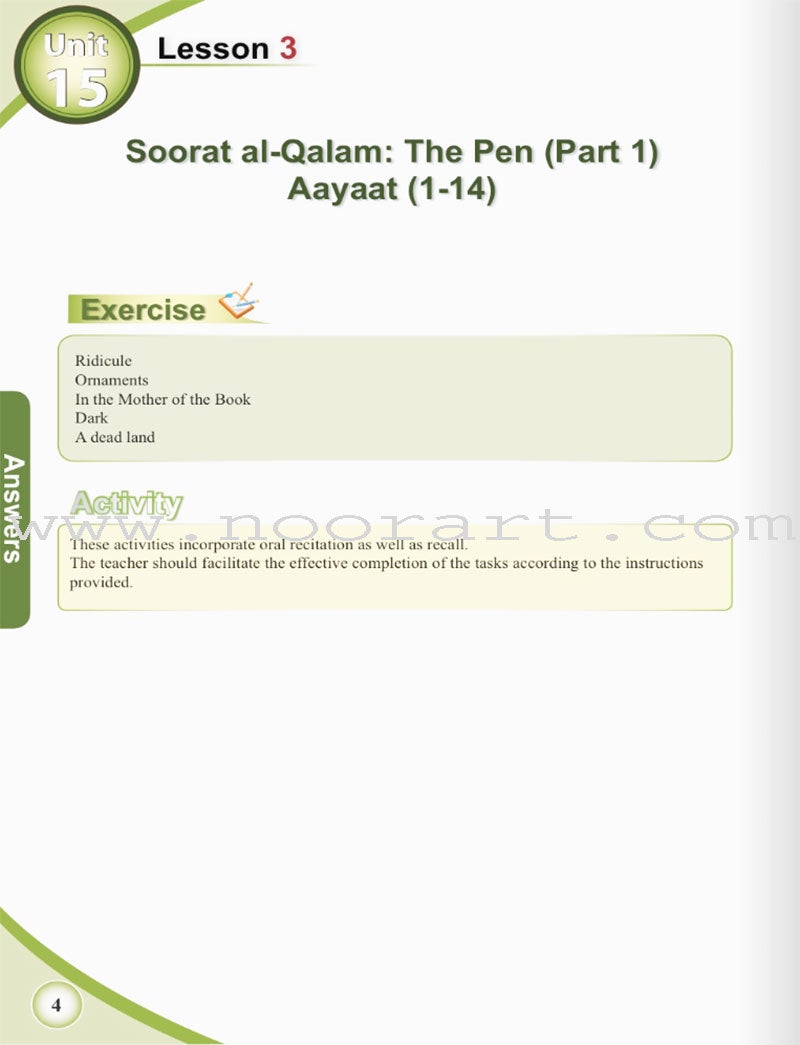ICO Islamic Studies Teacher's Manual: Grade 8, Part 2