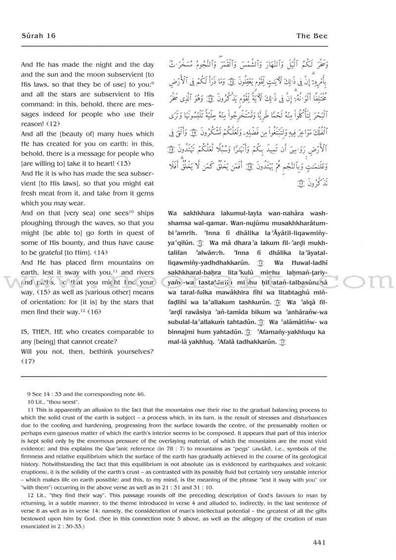 The Message of the Qur'an (Box of 6 Volumes)