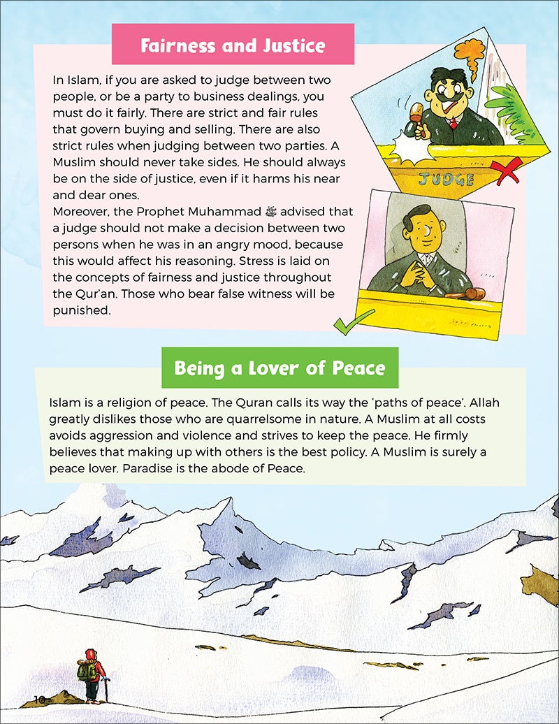 Islamic Values for Children (Medium Size)