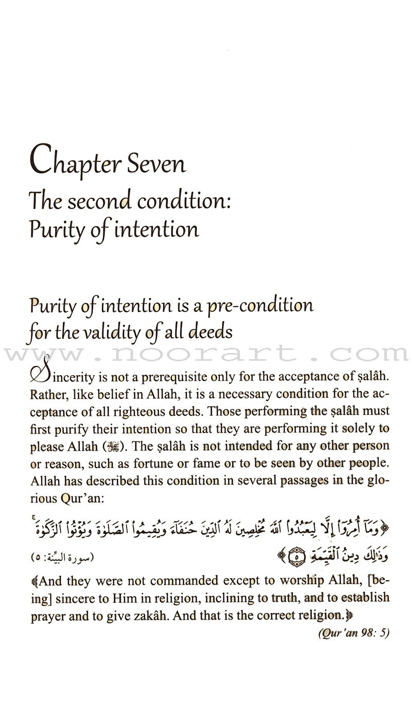 Salah (Prayer) & Its Essential Conditions الصلاة وشروطها