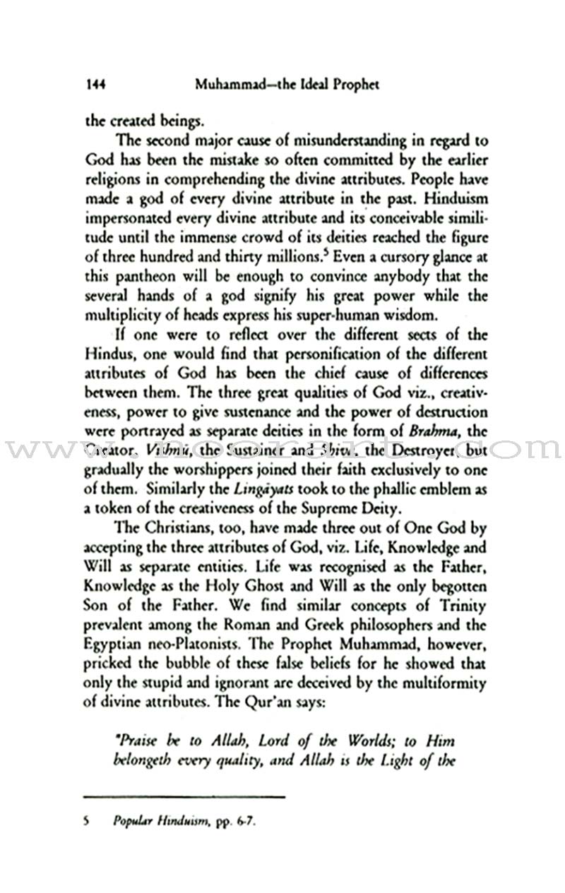 Muhammad The Ideal Prophet