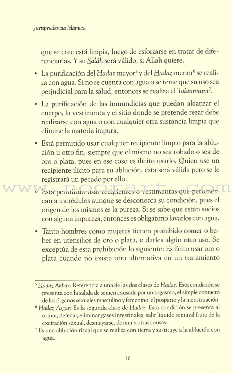 Los Ritos de Adoracion-Jurisprudencia Islamica Tomo I مختصر الفقه الاسلامي (كتاب العبادات )