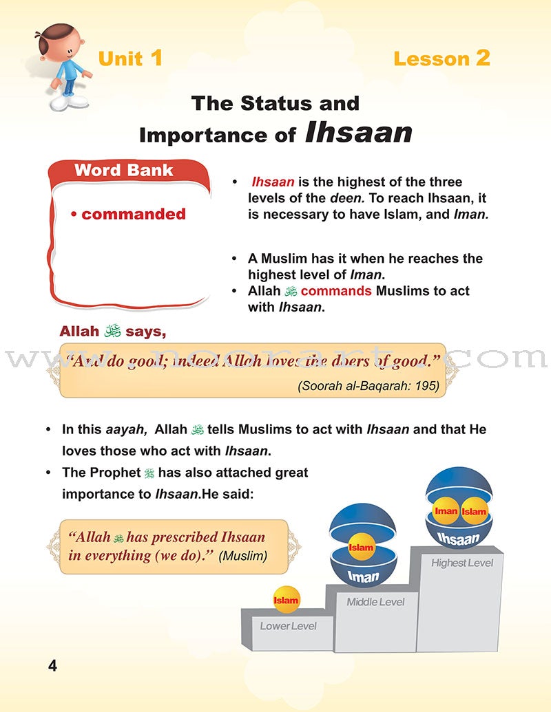 ICO Islamic Studies Textbook: Grade 3 (Light Edition)