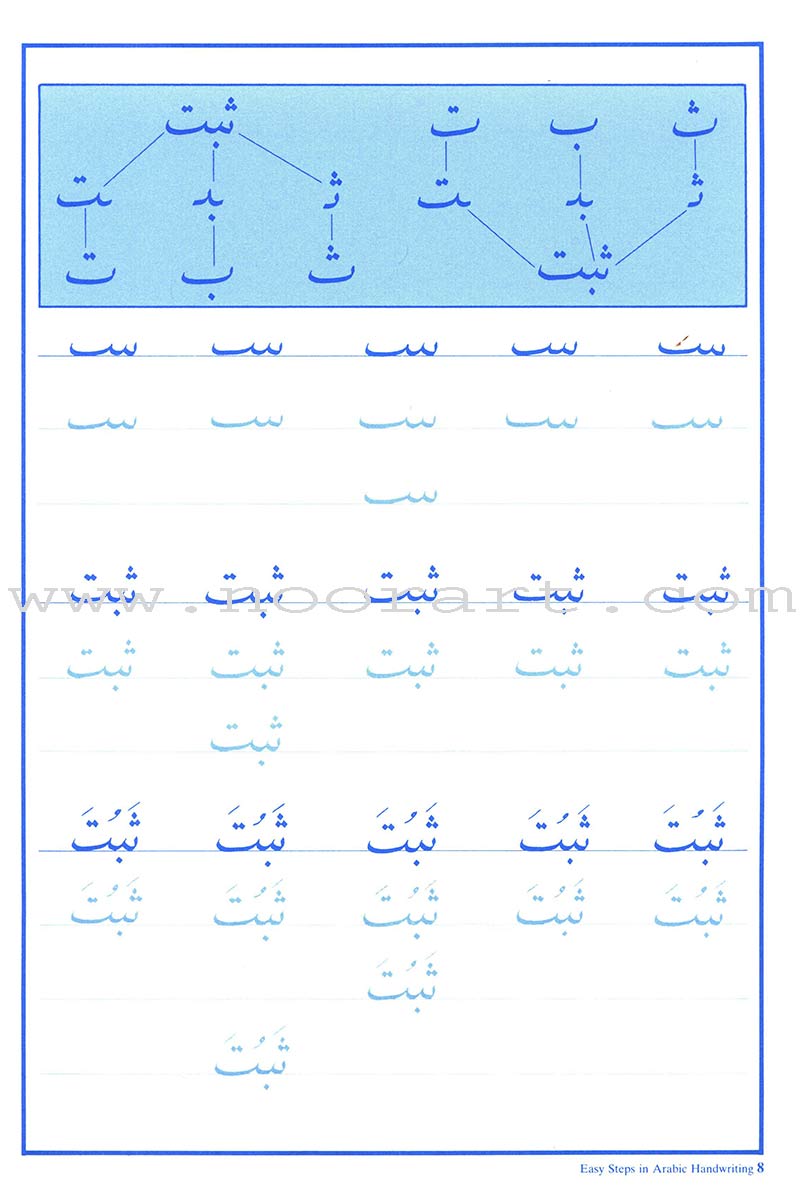 Easy Steps in Arabic Handwriting Workbook: Level 1
